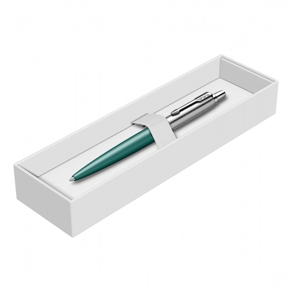 Подарочный набор:  Ручка шариковая Parker Jotter XL K69 Greenwich, Matte Green CT + Ежедневник Green GS