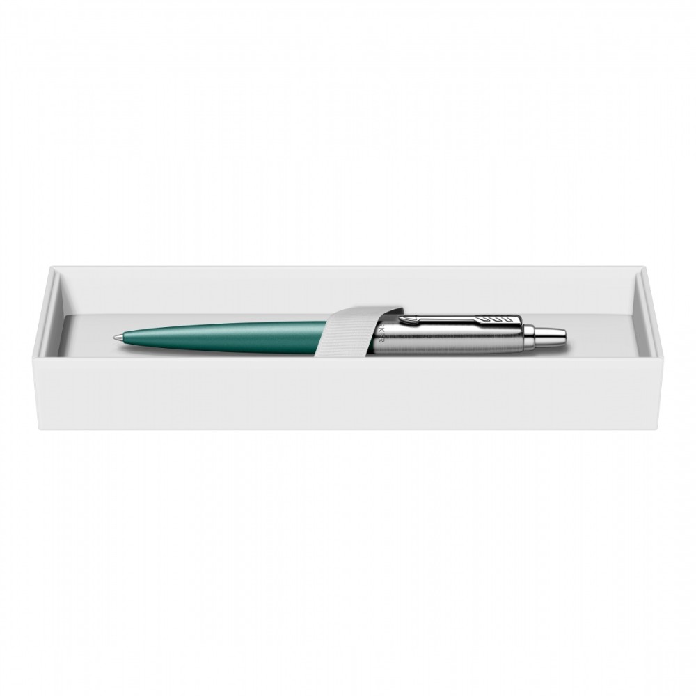 Подарочный набор:  Ручка шариковая Parker Jotter XL K69 Greenwich, Matte Green CT + Ежедневник Green GS